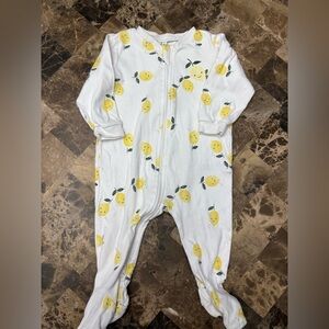 Pekkle Lemon Print Kids Pajama 6 months